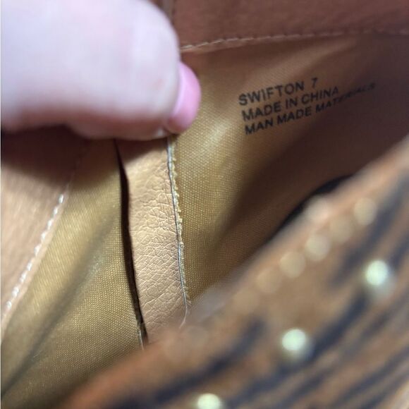 Corkys Swifton Tiger Striped Booties size 7 - Picture 4 of 11